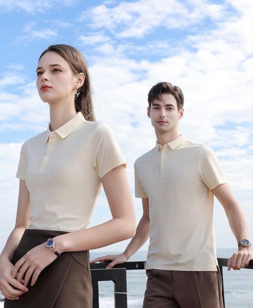 Short Sleeve Work Clothes T-shirt for Men and Women Customized Logo Embroidered