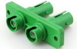 Fiber optic FC to ST single mode hybrid adapter DX plastic housing with ceramic