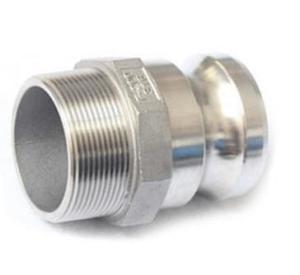 China Type F DIN 2828 Stainless Steel Cam Lock Hose Connectors / 1 Inch Hose Coupling wholesale