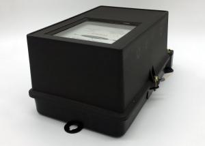 China 3 Phase Electromechanical Induction Meter , Black Induction Energy Meter wholesale