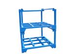 Warehouse Storage Power Coated Steel Tyre Pallet Stacking Rack For Sale