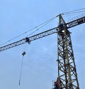 China Green Miniature Tower Crane 10T Widely Used in Building wholesale