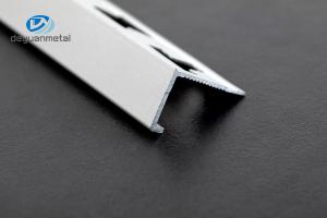 China 2500mm Length L Shape Aluminium Channel Profiles 6063 Aluminium Wall Profile wholesale