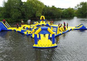 China PVC Water Park On The Lake Determined By The Size For Group Activities And Fun wholesale