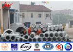 16M High Tension Electric Galvanized Steel Pole Transmission Line Tower Utility