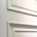 Trendy Modern Solid Teak Wood Door 210cm Height Waterproof OEM ODM