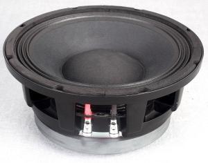 China Mid Range Car Speaker Woofer , High Power 10 Inch Subwoofer Cloth Cone Edge wholesale