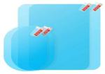2PCS In One Anti Rain Fog Film For Car Rear View Mirror Clear Waterproof Screen
