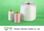 100 Spun Polyester Sewing Thread Yarn 60/2 3000 Yards , Z Twist Colored Yarn