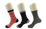 Eco - Friendly Black Diabetic Friendly Socks With Anti - Bacterial Materials