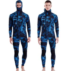China Camouflage Color Scuba Diving Wetsuit Wearable Neoprene Material wholesale