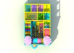 Candy Style Residential Kids Indoor Playground Equipment 3 Floors KP181031T