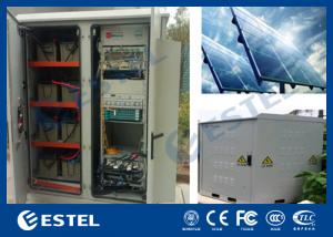 China Generator Compartment Base Station Cabinet With Solar Controller / Solar Cell Panel wholesale