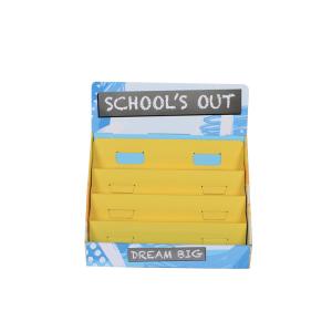 China Recyclable Corrugated Display Boxes Retail Display Racks CMYK Offset Printing wholesale