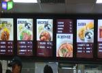 Menu Lightbox LED Restaurant Menu Boards Backlight Aluminum Alloy Frame