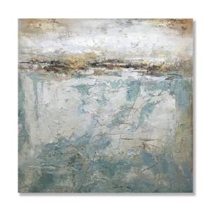 China Contemporary Large Hand Painted Abstract Oil Painting on Canvas for Living Room Print Method 6 color Subjects LANDSCAPE wholesale