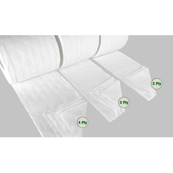 Hot Selling Customized Original Bamboo Pulp Large Roll Paper 3-Layer-Environmentally Friendly Soft Original Bamboo Pulp Large
