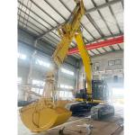 Telescopic Excavator with Clamshell Bucket Telescopic Boom for cat hitachi