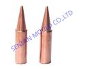 Copper Plastic Mould Parts EDM Copper Electrodes Gate Electrodes For Cosmetic