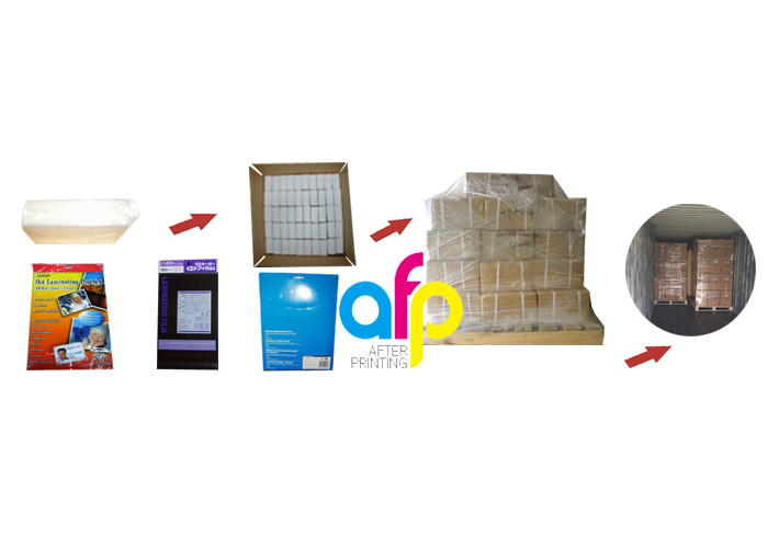 Matte Appearance Pet Polyester Pouch Lamination Film For Document Photo Menu Laminating