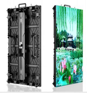 China Full color 500x1000 die casting aluminum magnetic Indoor P3.91 rental led display screen video wall wholesale