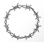 16G galvanized wire barbed fencing 100m, 250m 500m 1.6mm barbed wire fence price