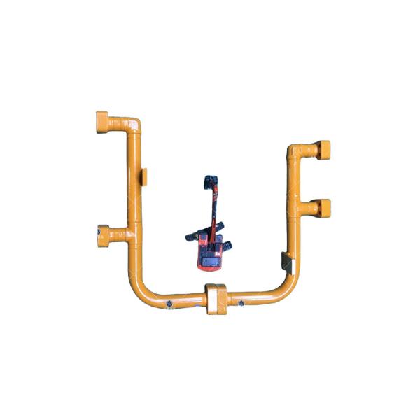 Hyundai R225 Hydraulic System Distributor Long Short Distribution Valve for
