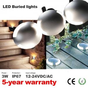 China Mini 3W Led single dual sanko port Underground Light IP67 Deck Lights Floor Patio Lights Outdoor Landscape Lighting wholesale