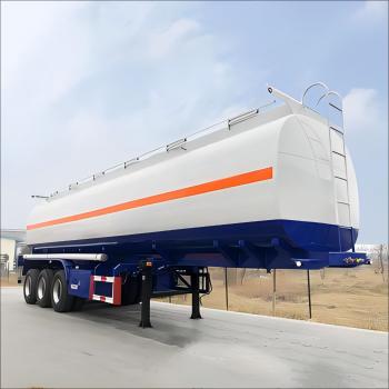 CIMC 3 Axles 8000L/5500L/7000L/7500L Gasoline and Diesel 4 compartments design 28 KL Steel Fuel hydraulic Tank Trailer