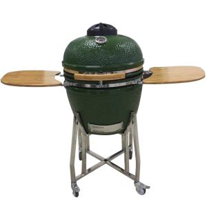 China BBQ Smoker Oven EN1860 525mm 22 Inch Kamado Grill wholesale