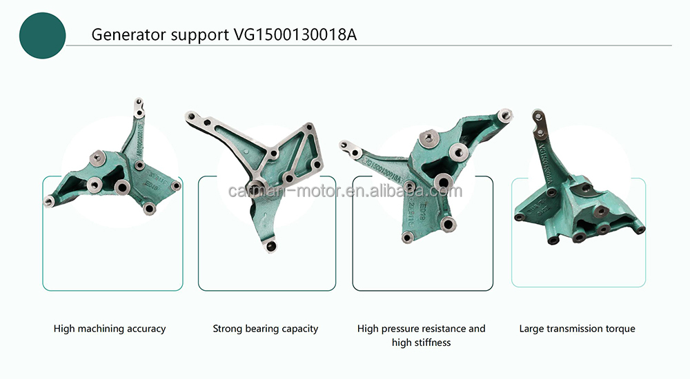 Sinotruk HOWO Diesel Engine Alternator VG1500130018A Universal Alternator Bracket