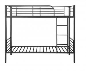 China School Bedroom Furniture Iron Metal Bunk Bed Frame Double Set wholesale
