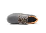 Low Ankle Lightweight Industrial Safety Shoes With Embossed Action Leather Upper
