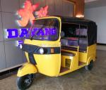 Three Taxi Tricycle Motorcycle 4 Passengers in Brazil Bajaj 151 200cc Closed CN