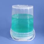 Sample Empty 5Litre 10Litre 20Liter Food Grade Safe Paint Popcorn Round Plastic