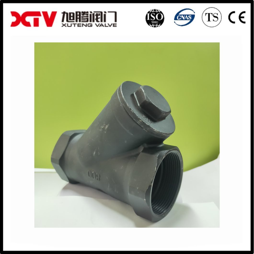 Industrial Ss Valve Thread Y Filter Strainer Control Valve for Water