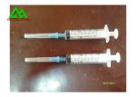 Sterile Medical And Lab Supplies Disposable Syringe With Needle 3cc / 5cc / 10cc