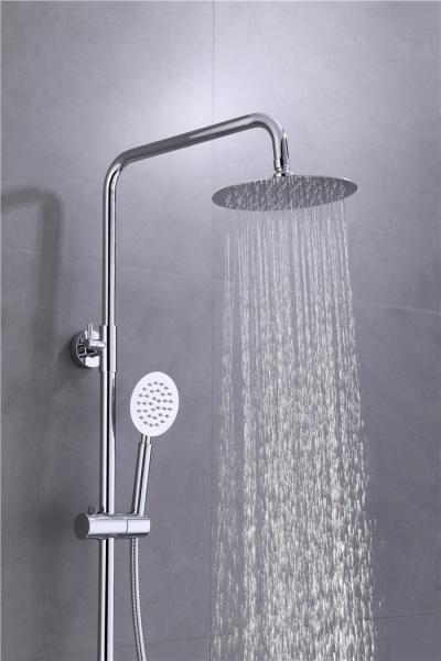 Lightweight Bathtub Shower Faucet Sets Fully Plated 304 Stainless Steel 1.5mm
