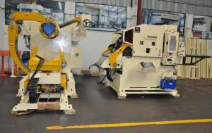 China Heavy Duty 3 In 1 Steel Strip Decoiler Straightener Feeder For Press Machine wholesale