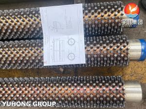 China Alloy Steel Studded Tube, ASME SA335 P5 With 11Cr, Fired Heater, Convective Heater Coils For Oil Refinary wholesale