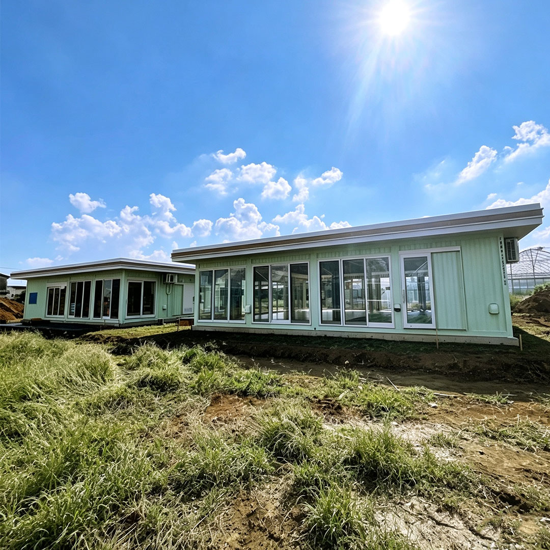 Rectangular Container House Prefab Steel Composite Modular House Outdoor Steel Container for Factory Agriculture