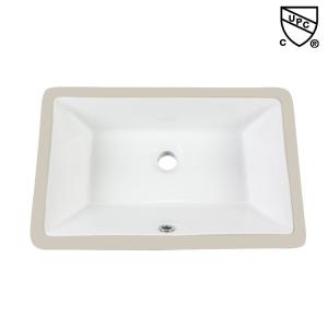 China Ada Compliant Wall Mount Bathroom Sink Ceramic Undermount Basin wholesale