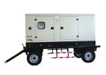 200 Kw Trailer Type Cummins Dg Set , 1500 Rpm Diesel Generator Stamford