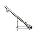 Stainless Steel Filling Machine Feeder 2m Inclined Screw Auger Conveyor