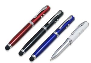 China 4 in 1 pen(Laser Pen/ LED Pen/ Touch Pen / Ball Pen) wholesale