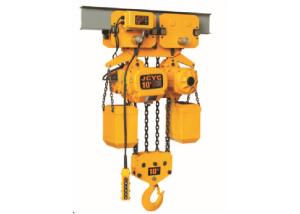 China 4 Load Chain 10 Ton Chain Hoist , Standard Headroom Small Chain Hoist wholesale