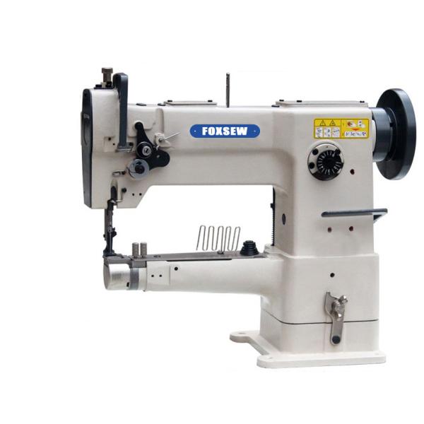 Single Needle Cylinder Arm Compound Feed Walking Foot Heavy Duty Leather Sewing Machine