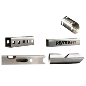 China Alloy Steel Metal Sheet CNC Tube Laser Cutting 0.5mm 100mm Round Steel Tube Pipe Service wholesale