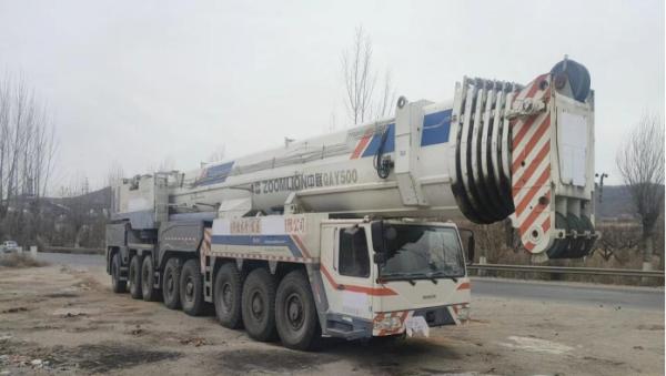 Used Zoomlion 500ton all terrain crane QAY500, Zoomlion QAY500 Ton Truck Crane,