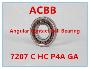 China 7207 C HC P4A GA Ceramic Ball Bearings on sale